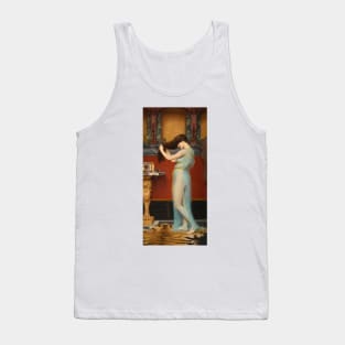 Preparing For The Bath by John William Godward Tank Top